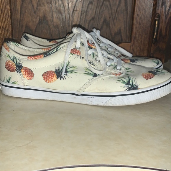Pineapple print Vans. Flexible pricing! - Picture 2 of 6